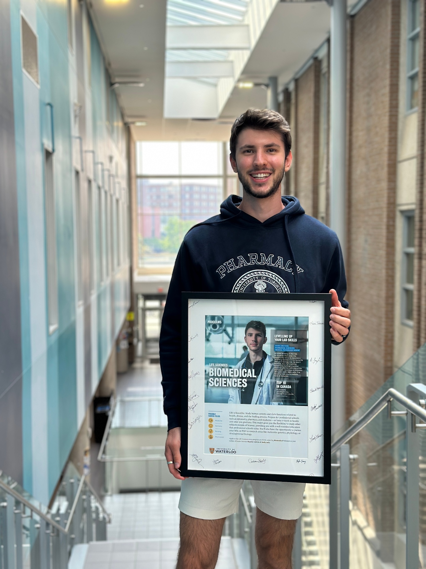 Denis Huseljic, PharmD candidate and founder of Ümari